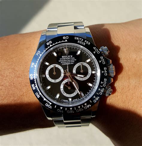 rolex daytona noir